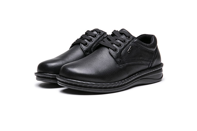 נעלי גברים שחורות מעור איכותי