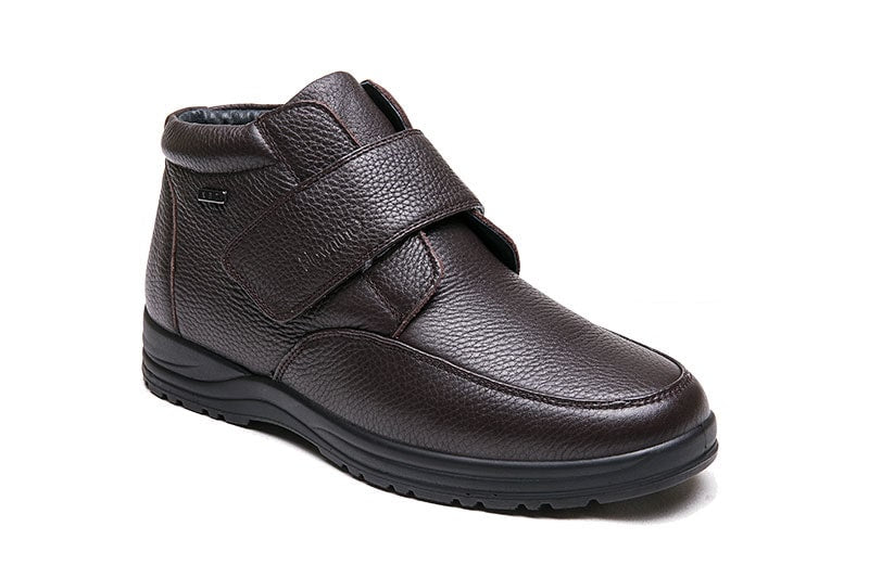 מגפי עור לגברים עם פרווה