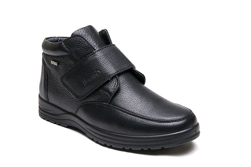 מגפי עור לגברים עם פרווה